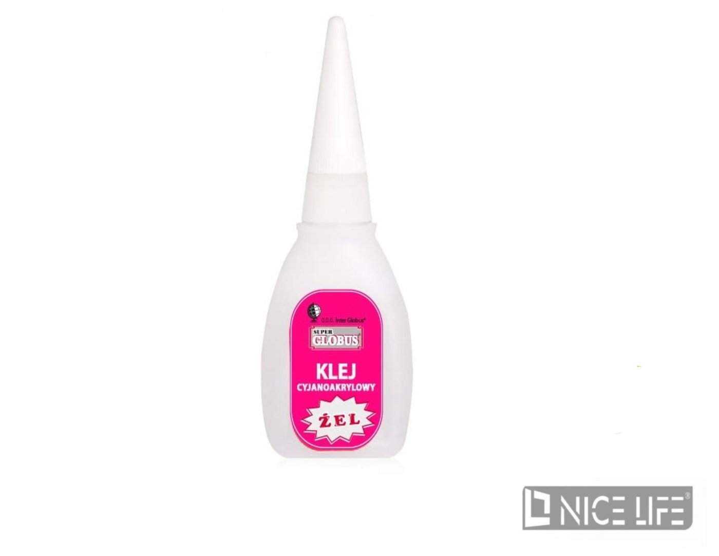 Klej INTERGLOBUS 6g SuperGLOBUS ŻELOWY