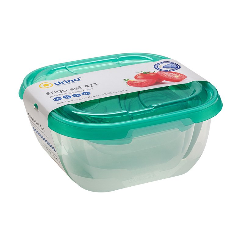 Zestaw pojemników do przechowywania żywności Frigo 4/1