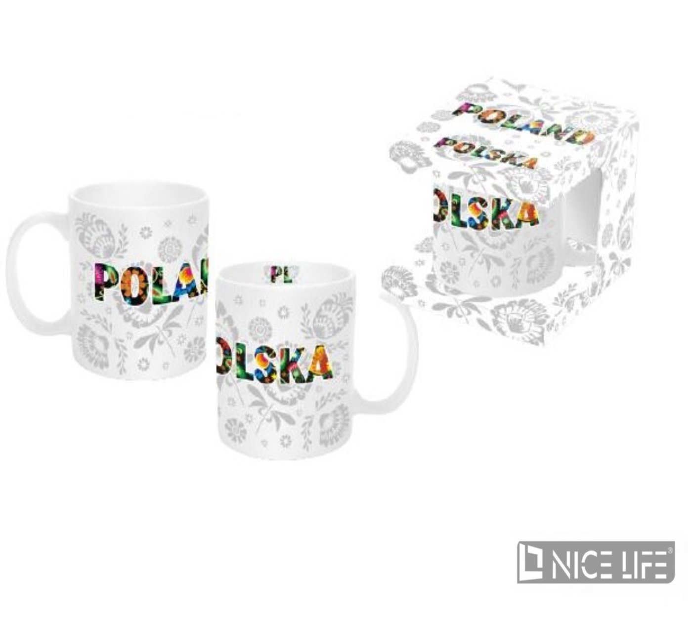 FOLK- Kubek 300ml POLAND