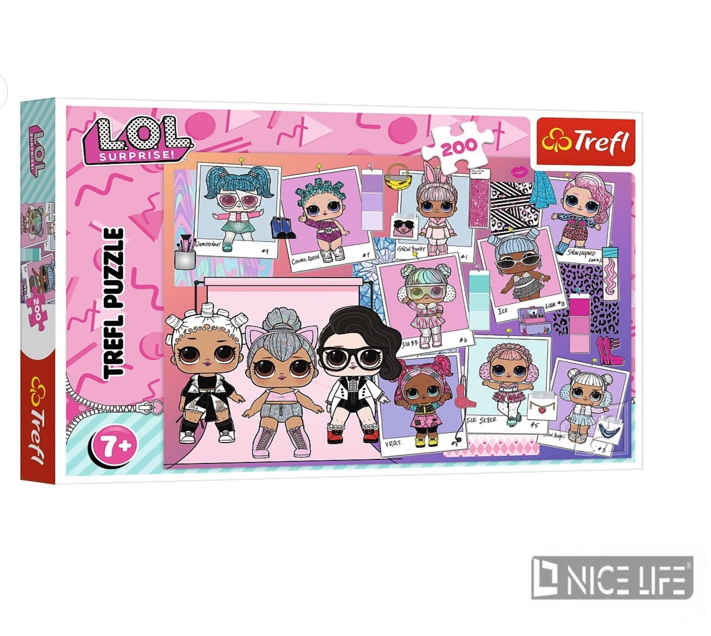 PUZZLE 200 SŁODKIE LALECZKI LOL SUPRISE