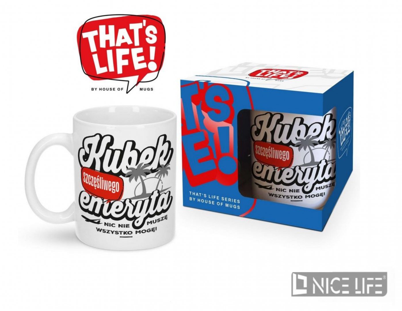 THAT'S LIFE - Kubek 300ml - Emeryta