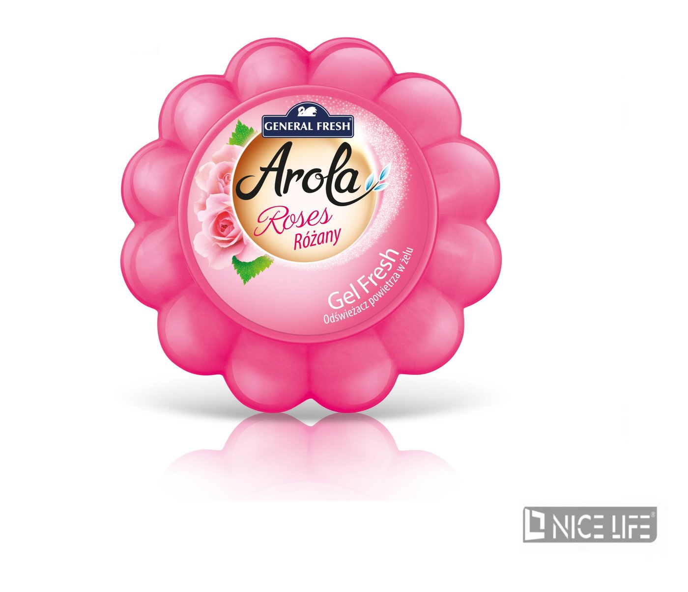 Odświeżacz w żelu Dynia - Arola - Gel Fresh RÓŻA