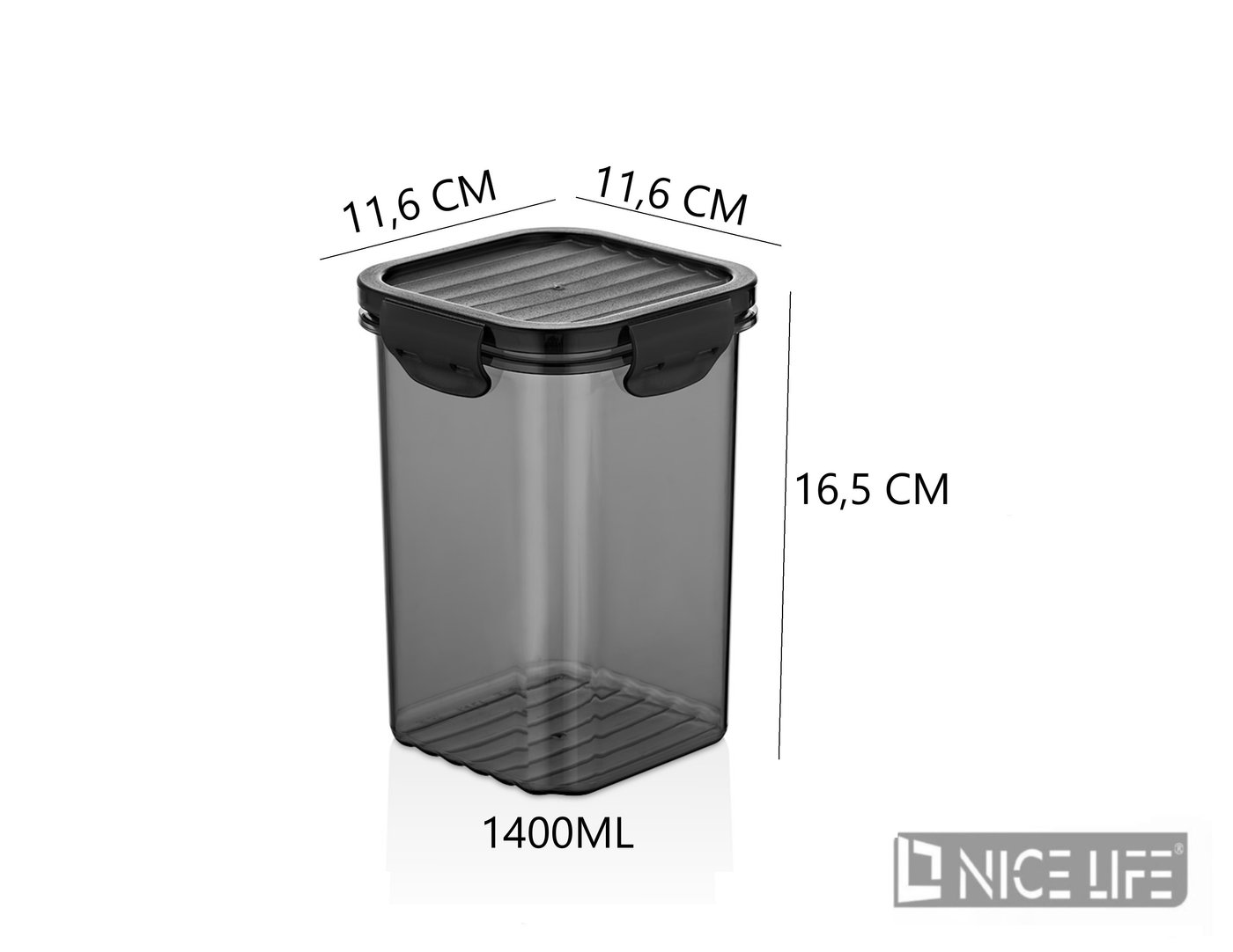 POJEMNIK DO PRZECHOWYWANIA ŻYWNOŚCI 1400ML