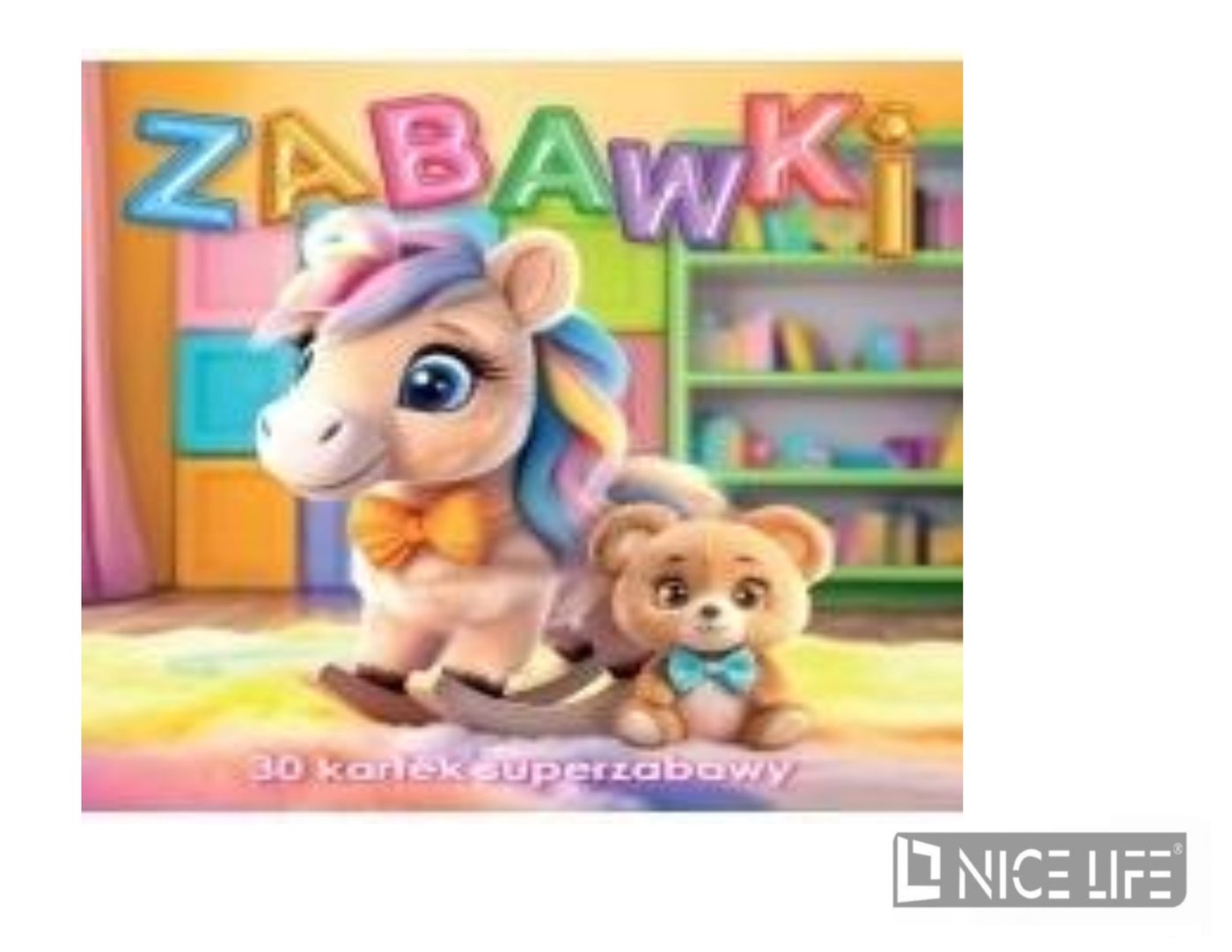 Kolorowanka Zabawki 30 kartek