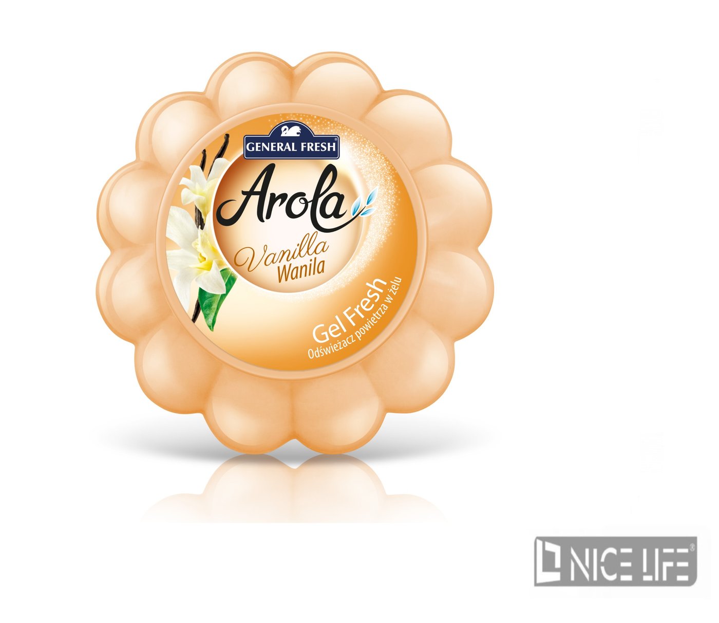 Odświeżacz w żelu Dynia - Arola - Gel Fresh WANILIA