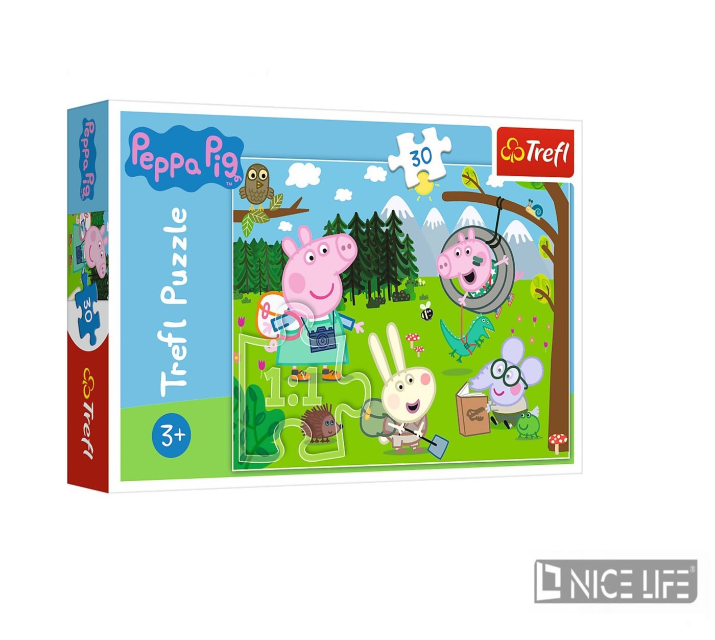 PUZZLE 30 LEŚNA WYPRAWA PEPPA PIG