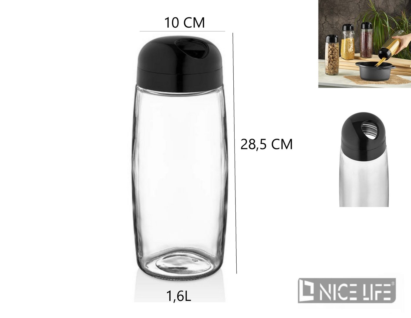 SŁOIK 1,6L C-00438