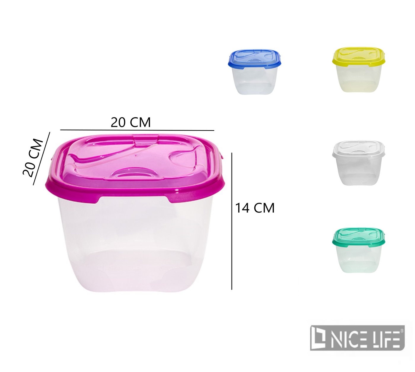 Pojemnik do przechowywania żywności Frigo 3L