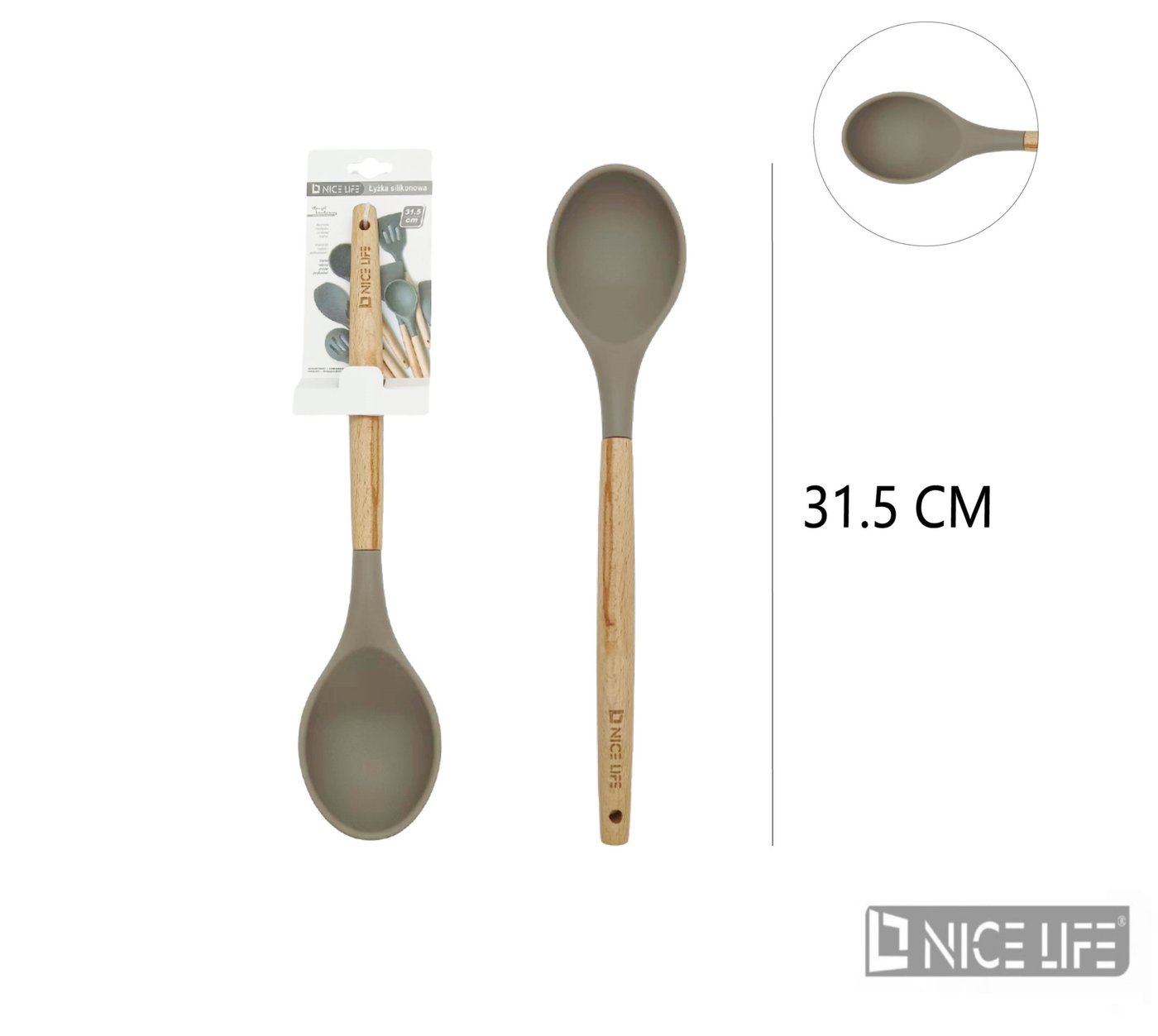 Łyżka silikonowa