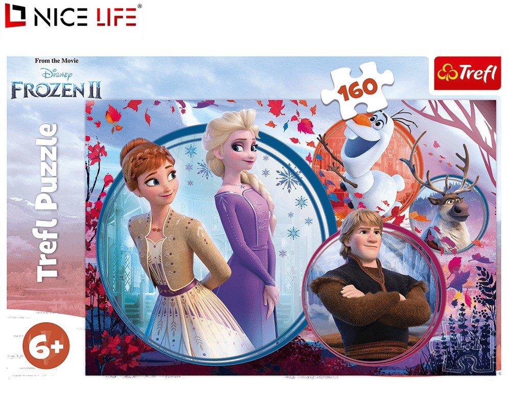 PUZZLE 160 SIOSTRZANA PRZYGODA FROZEN