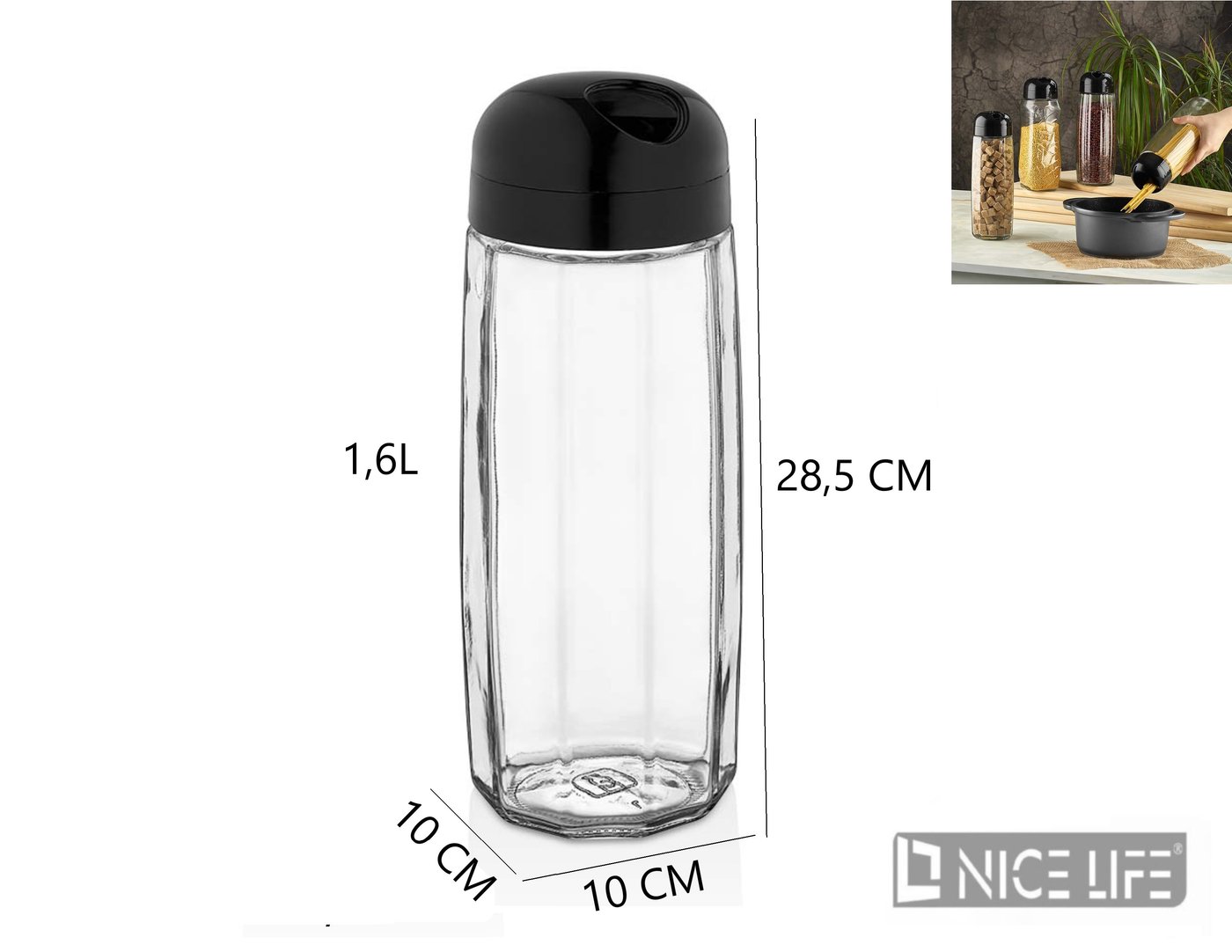 SŁOIK 1,6L C-00442