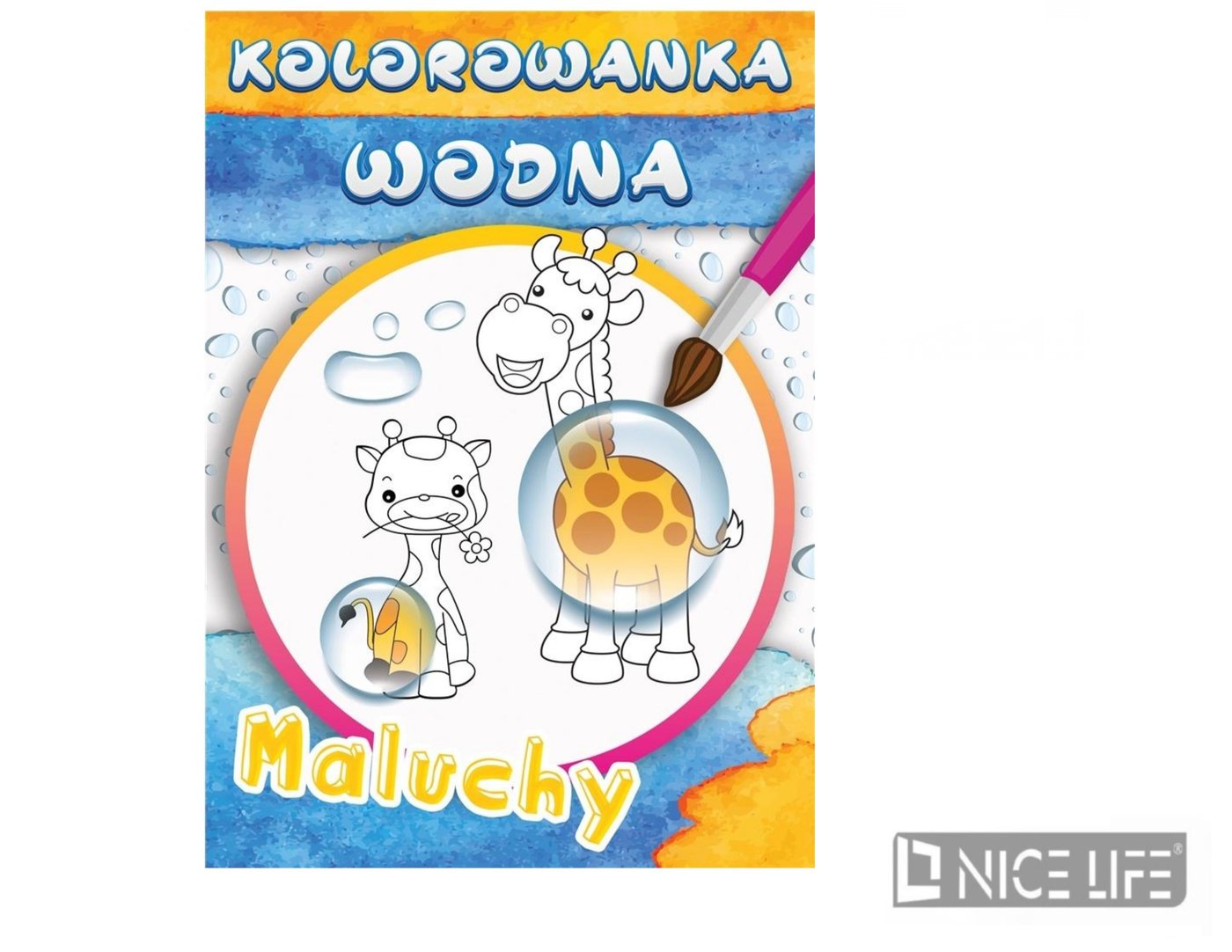 Kolorowanka wodna.Maluchy.