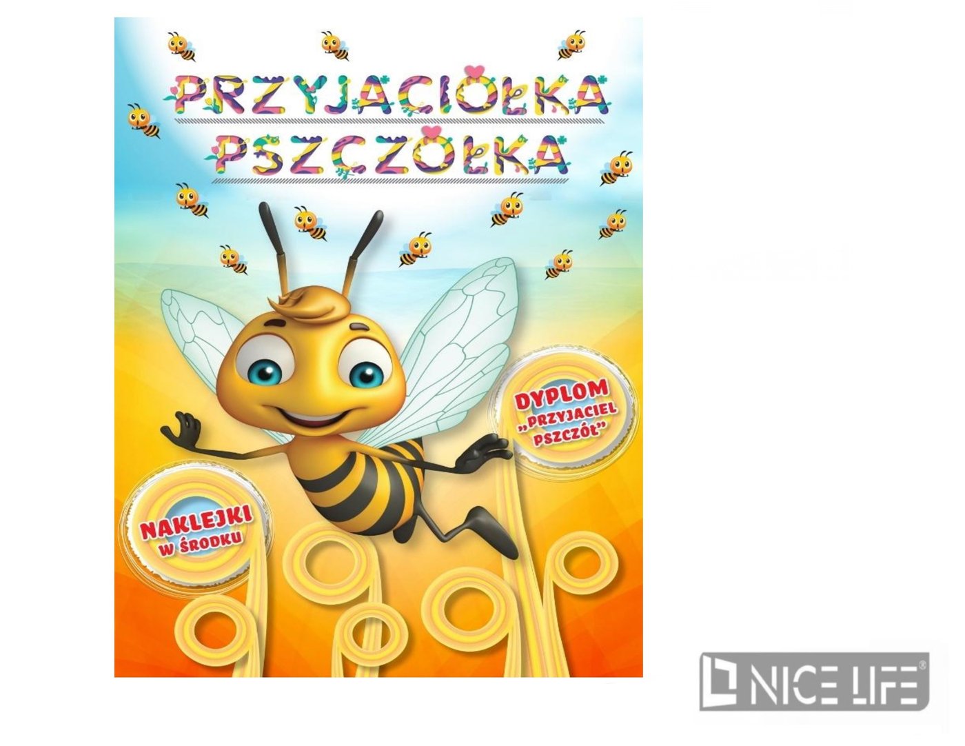 Kolorowanka PRZYJACIÓŁKA PSZCZÓŁKA