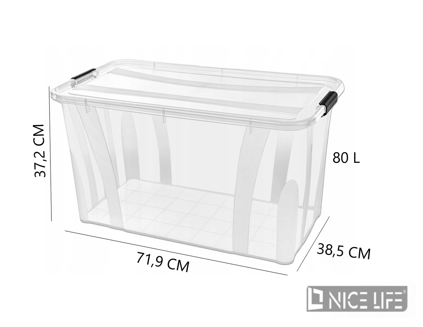 AGD Pojemnik Master box 80L