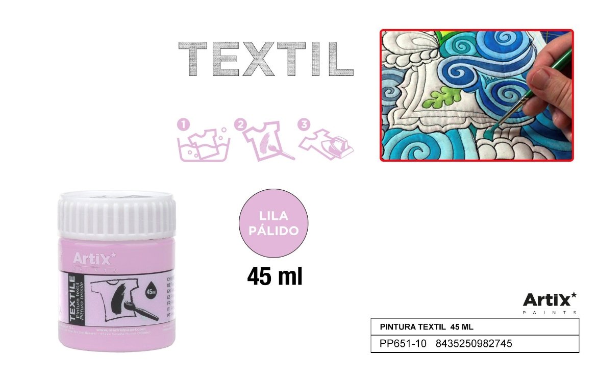 Farby do tkanin 45ml ARTIX