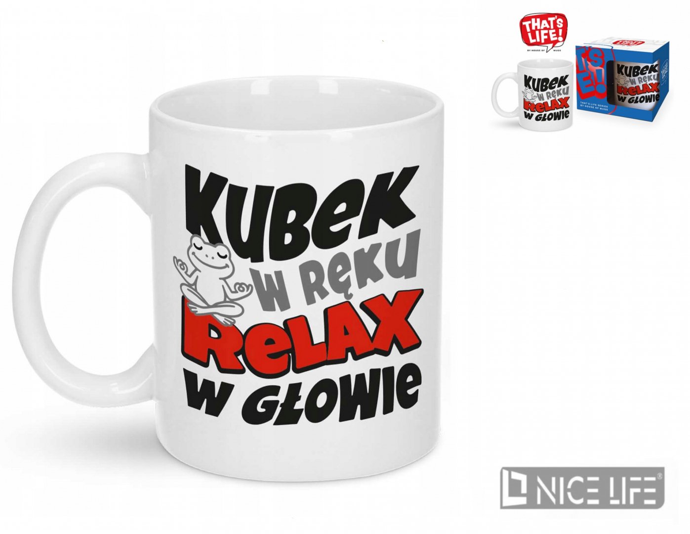 THAT'S LIFE - Kubek 300 ml - Relax