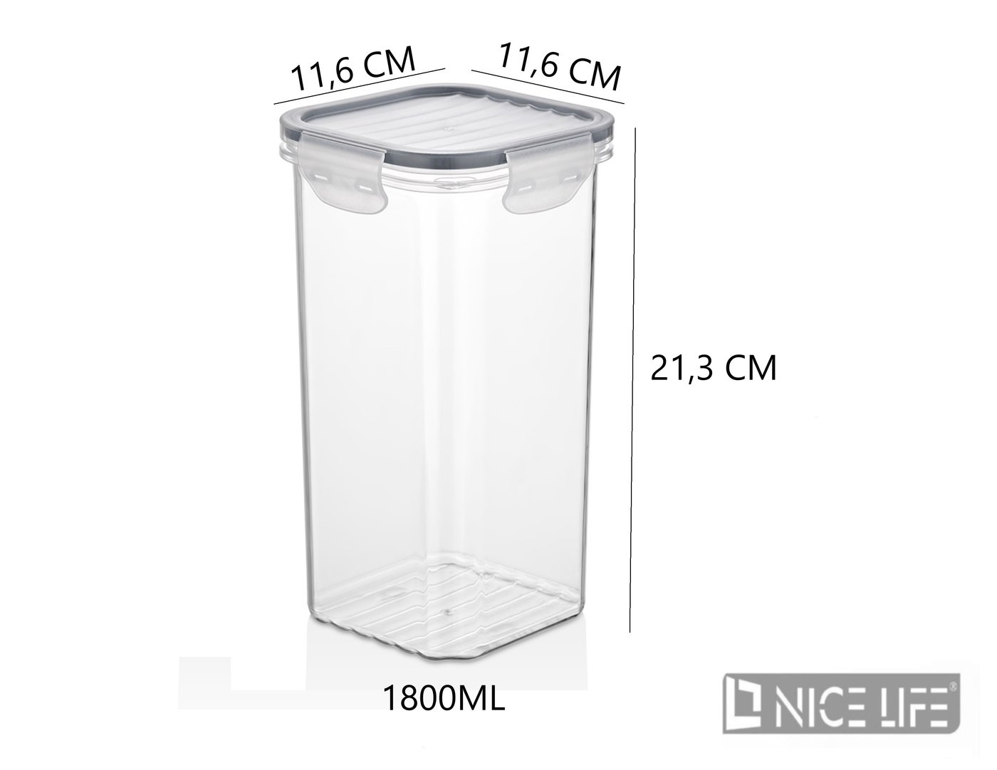 POJEMNIK DO PRZECHOWYWANIA ŻYWNOŚCI 1650ML