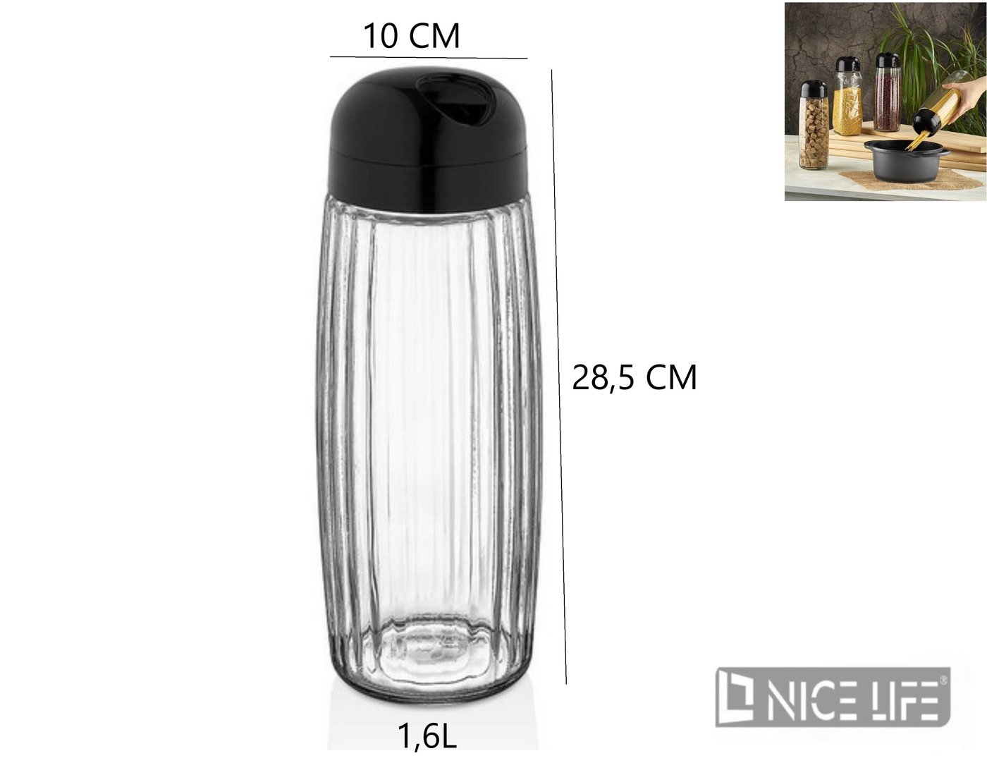 SŁOIK 1,6L C-00439