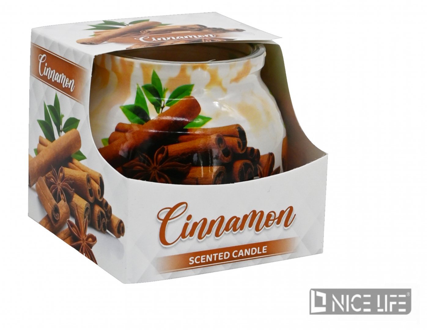 Świeca słoiczek Cynamon