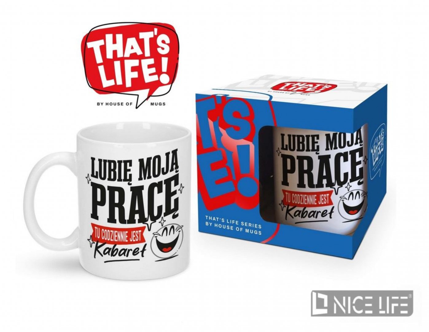 THAT'S LIFE - Kubek 300ml -Praca