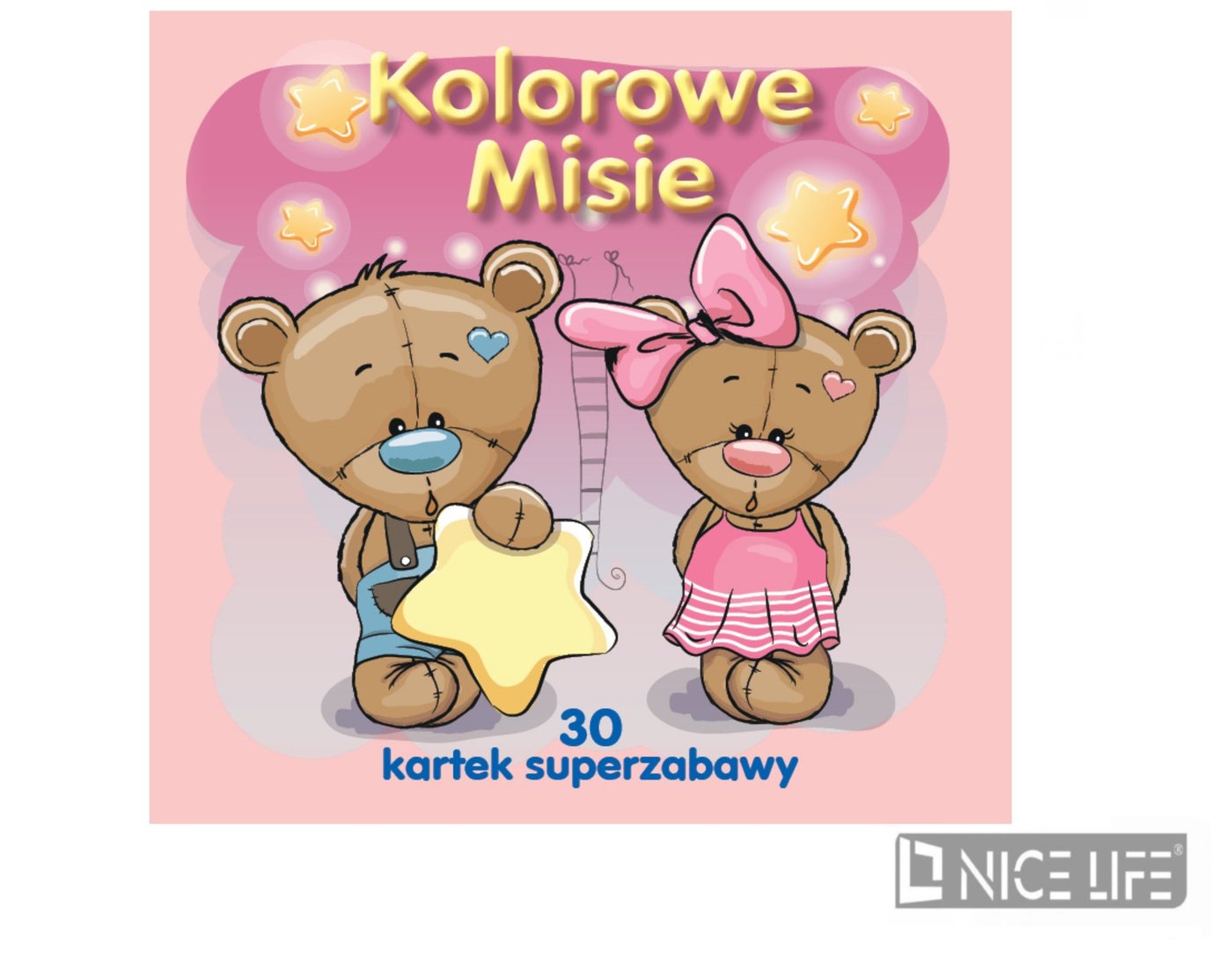 Kolorowanka KOLOROWE MISIE
