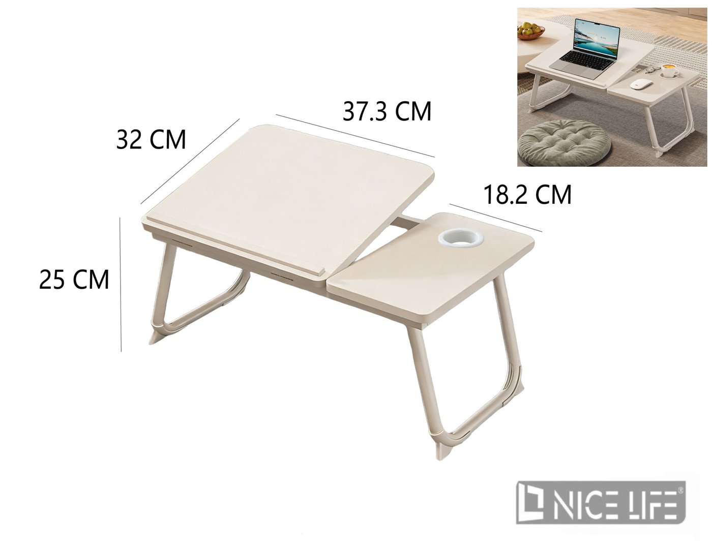 PODSTAWKA POD LAPTOPA BIAŁY
