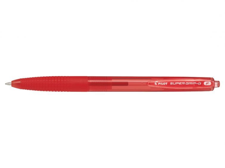 DŁUGOPIS SUPER GRIP AUTOMATYCZNY CZERWONY PILOT