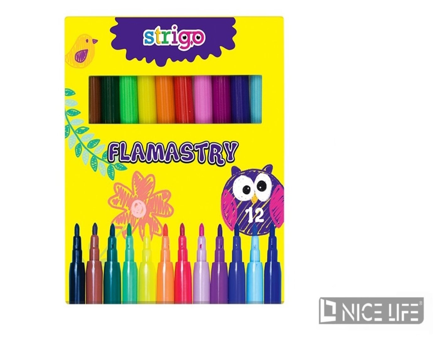 Flamastry Strigo 12szt