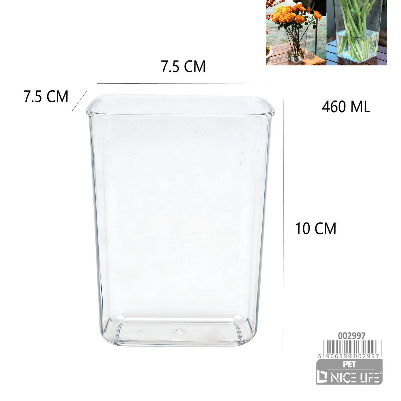 Wazon plastikowy