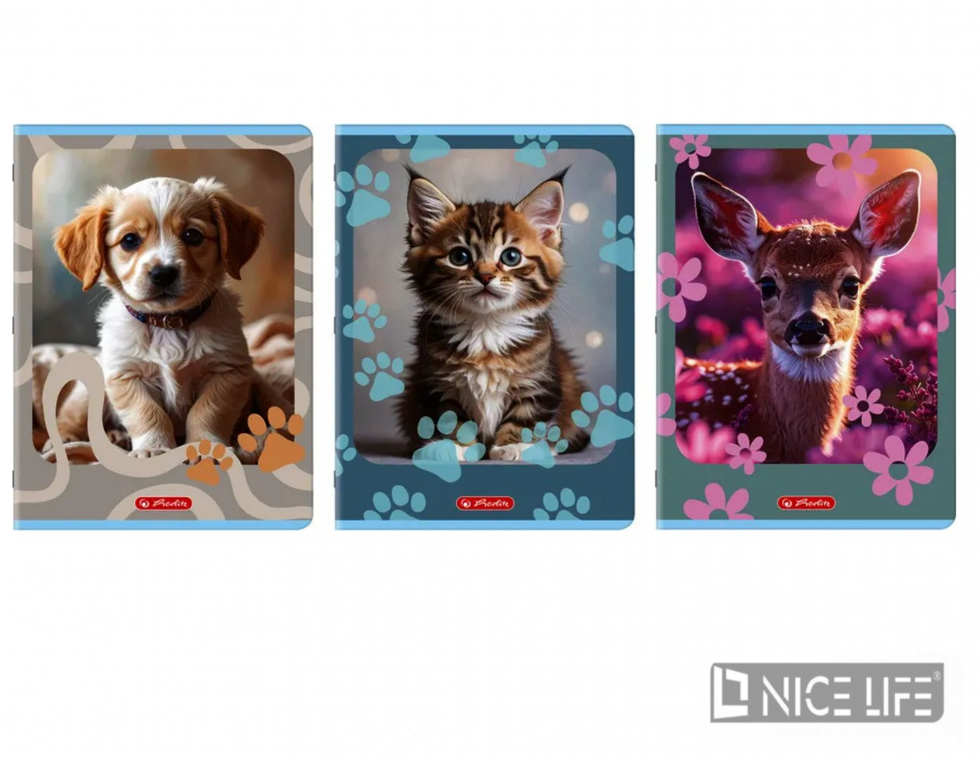 Zeszyt HER ANIMALS A4/32K LIN PODW