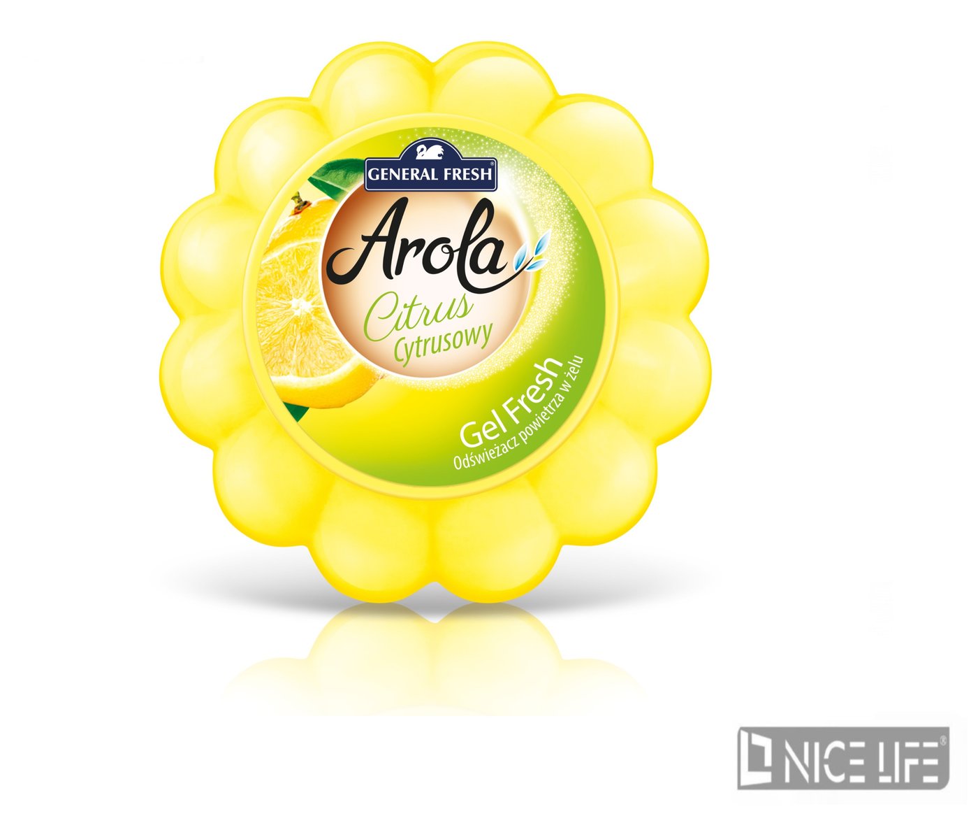 Odświeżacz w żelu Dynia - Arola - Gel Fresh CYTRYNA