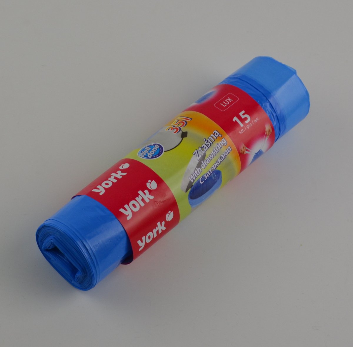Worki na śmieci z taśma 35L / 15szt.