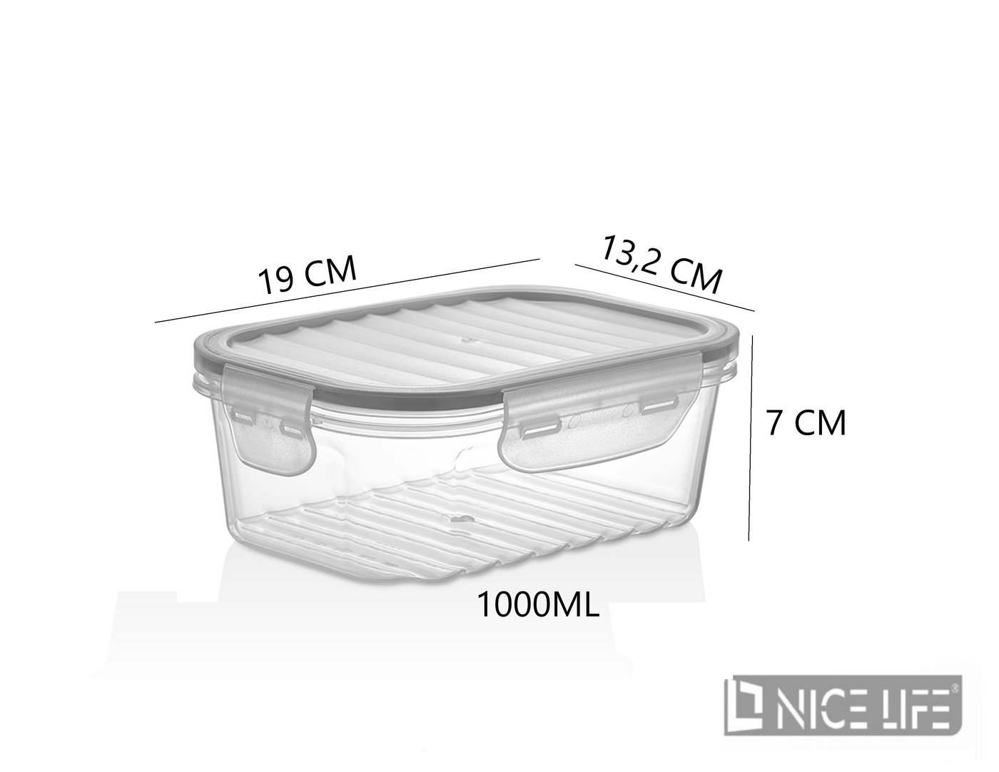 POJEMNIK DO PRZECHOWYWANIA ŻYWNOŚCI 1000ML