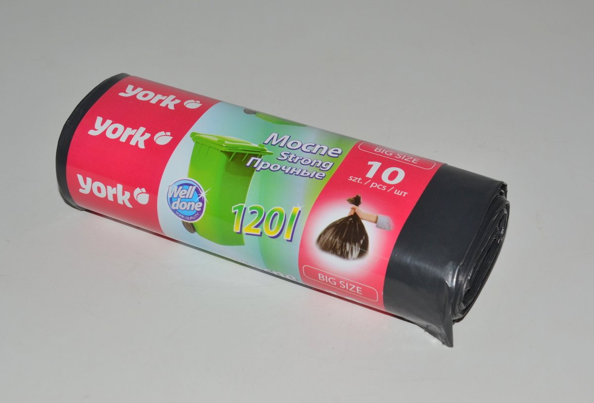 Worki na śmieci 120L/10 szt