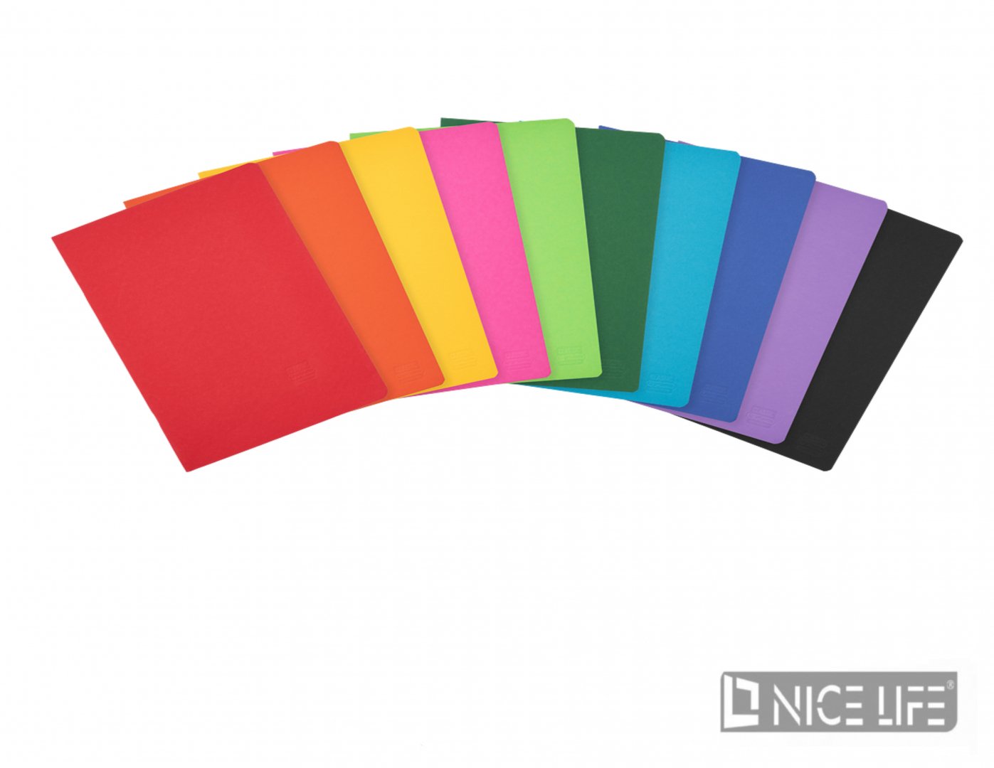 ZESZYT HERLITZ RAINBOW A4/60K LINIA Z MARGINESEM