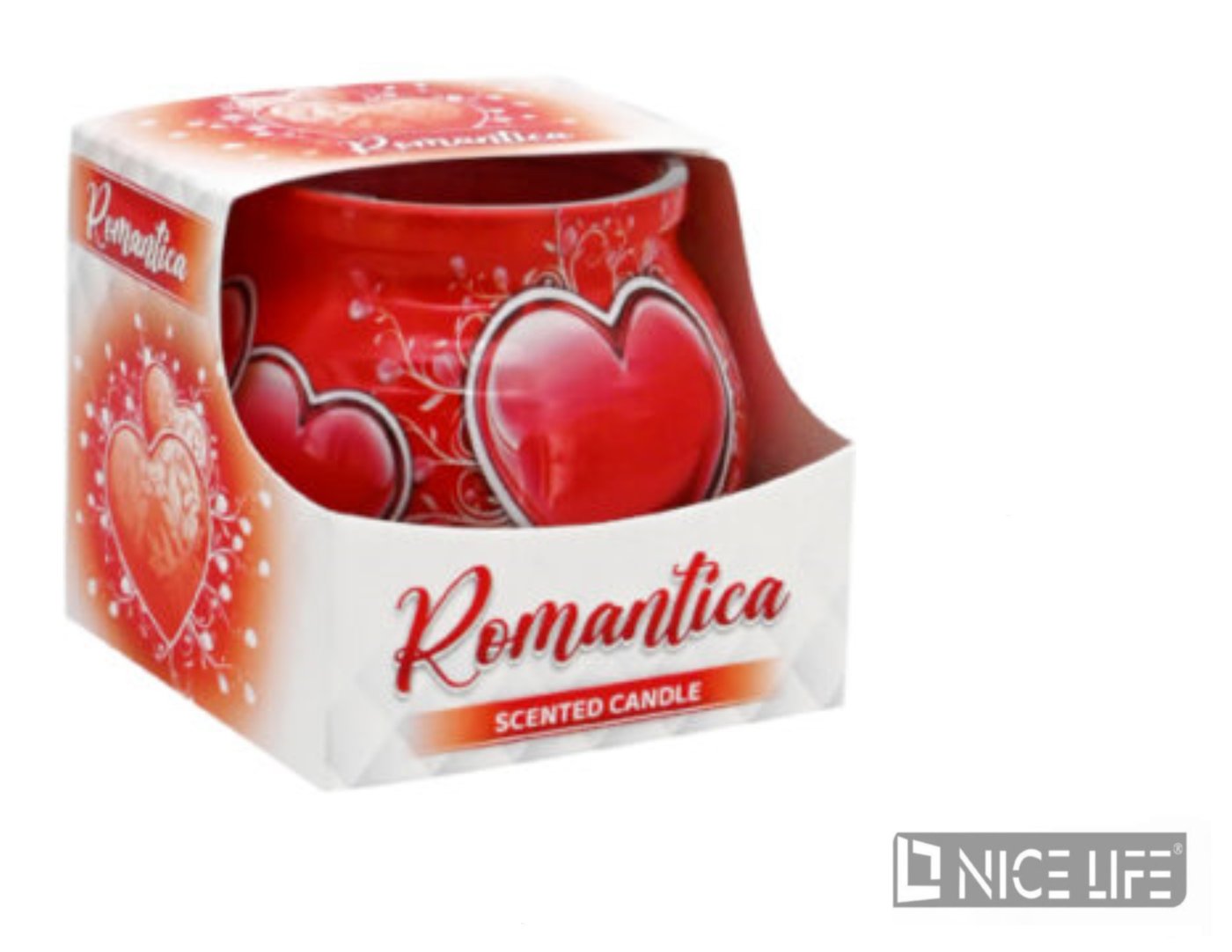 Świeca słoiczek Romantyczny