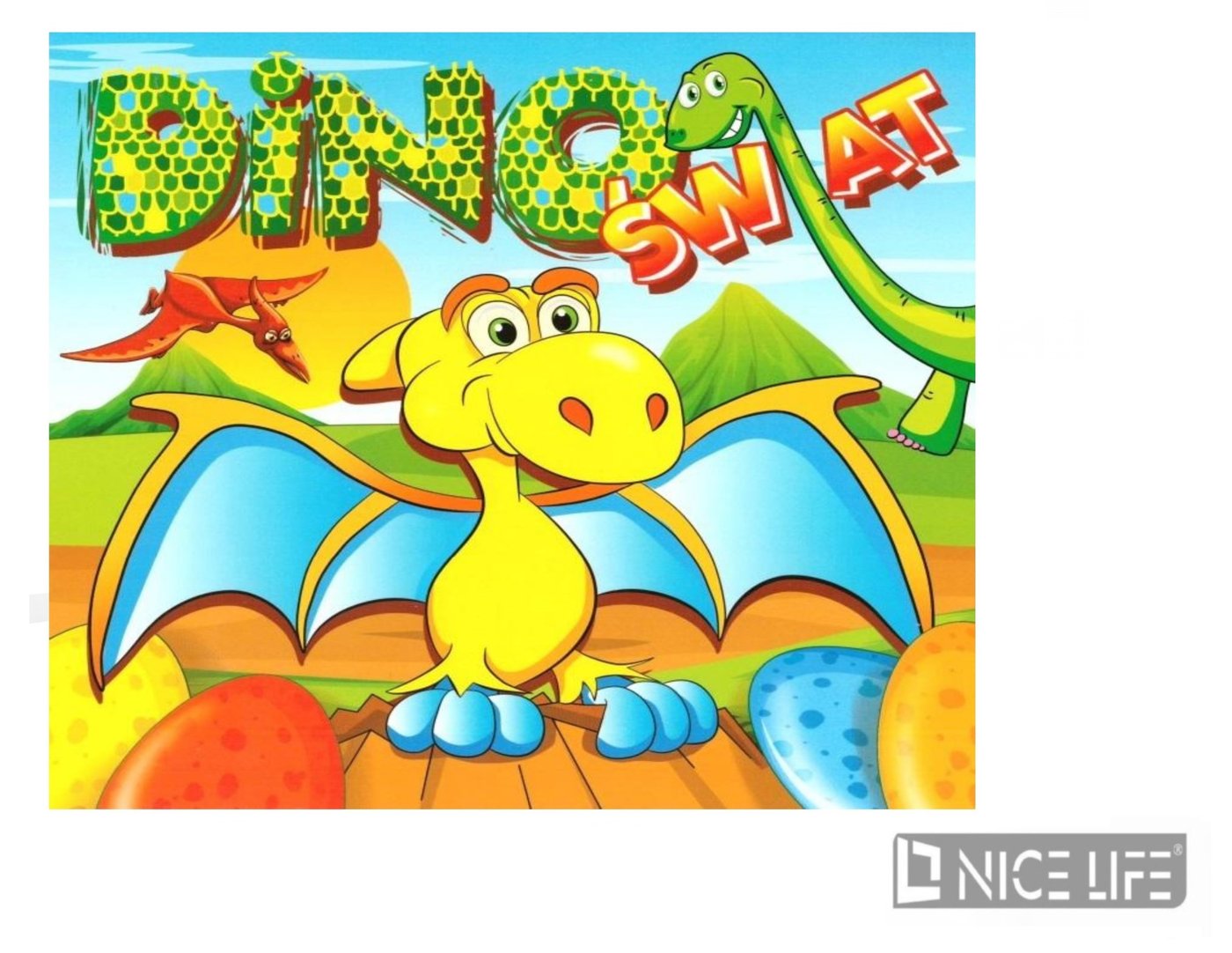 KOLOROWANKA Dino świat