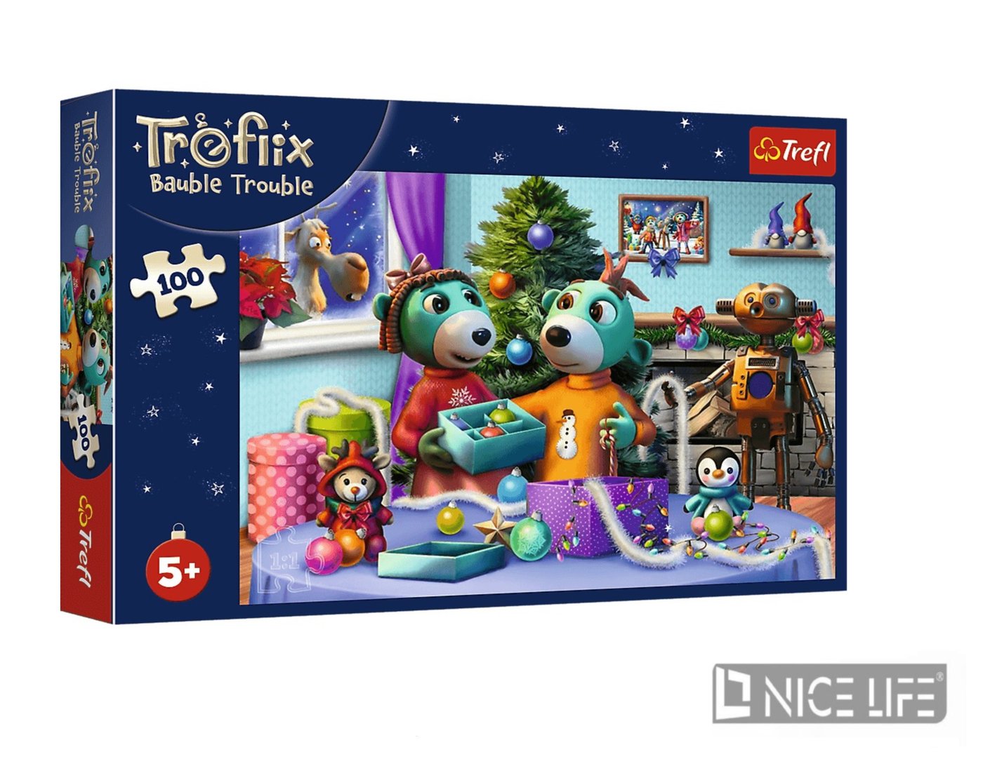 Puzzle 100 - Święta Rodziny Treflików