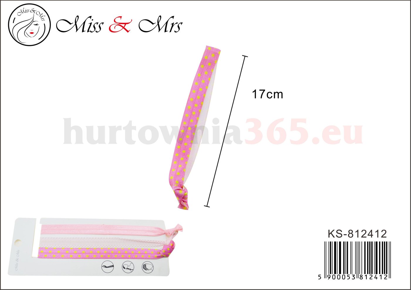 Opaska wielofunkcyjna do włosów