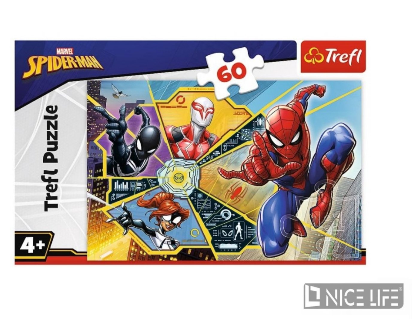 PUZZLE 60 W SIECI MARVEL