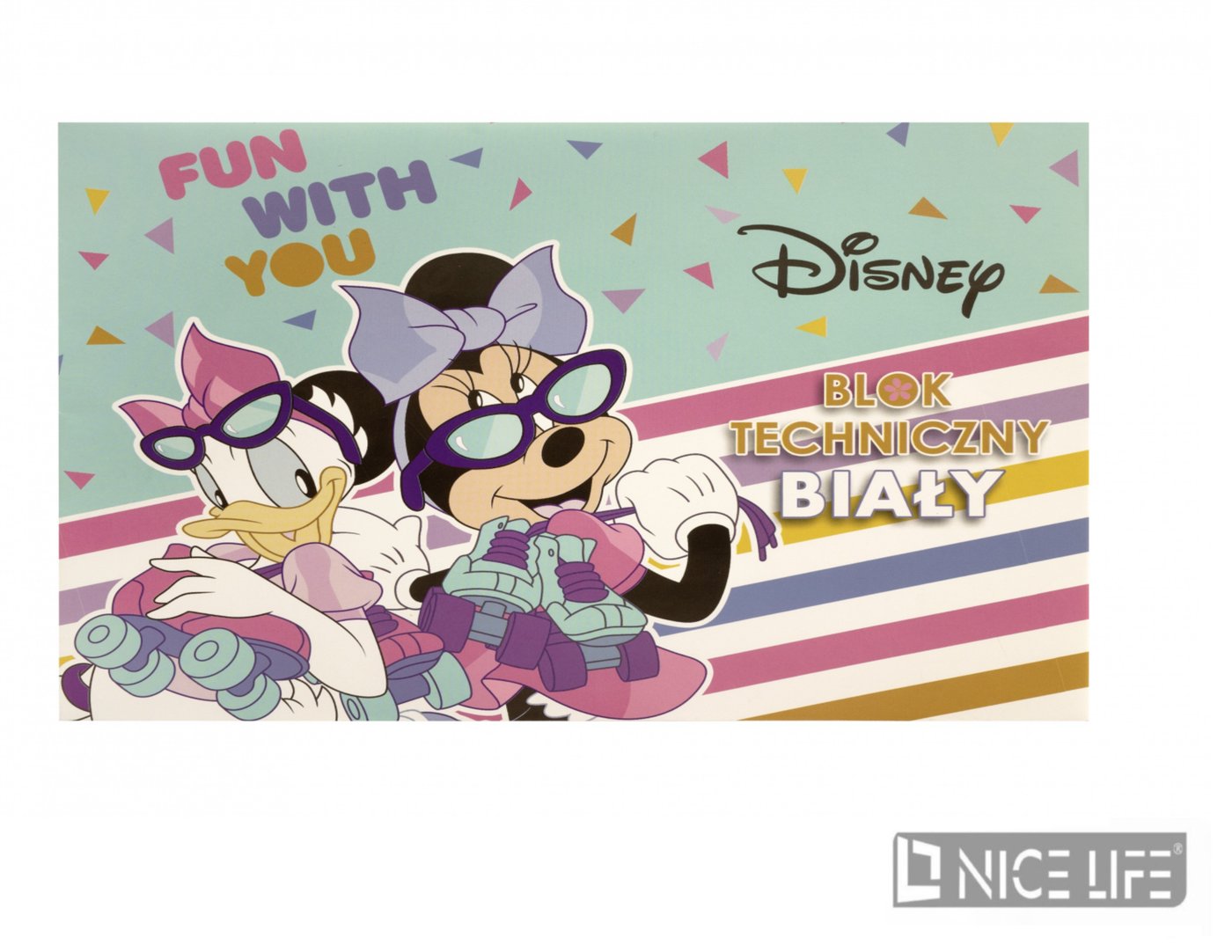 Blok techniczny biały A4/10k. MINNIE MOUSE