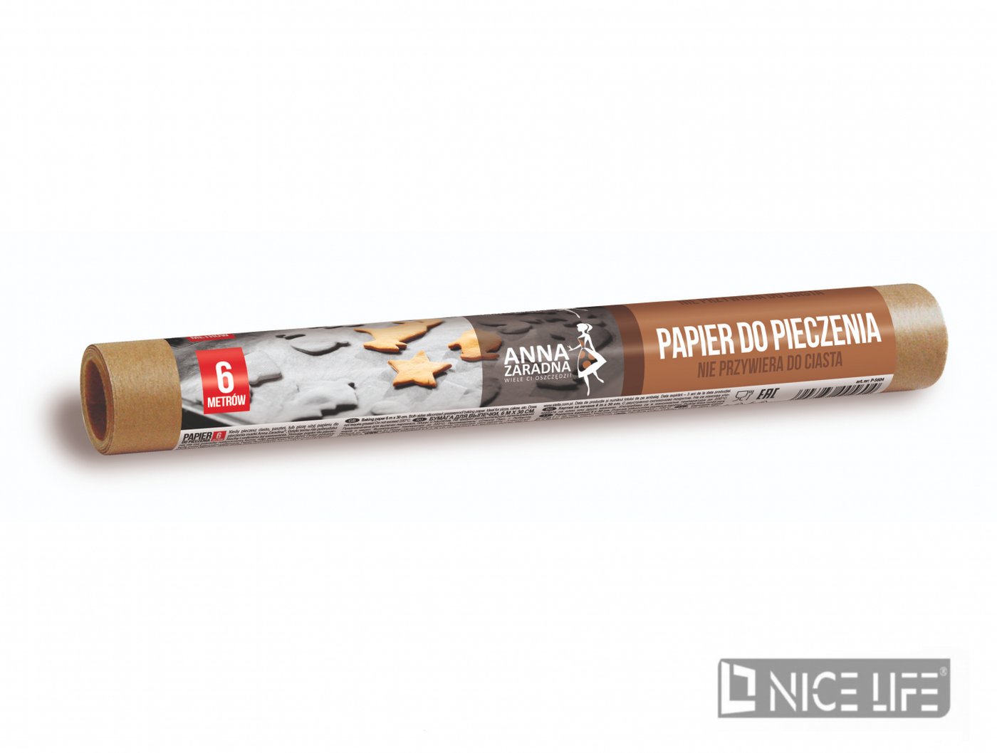 AZ Papier do pieczenia 6m brąz