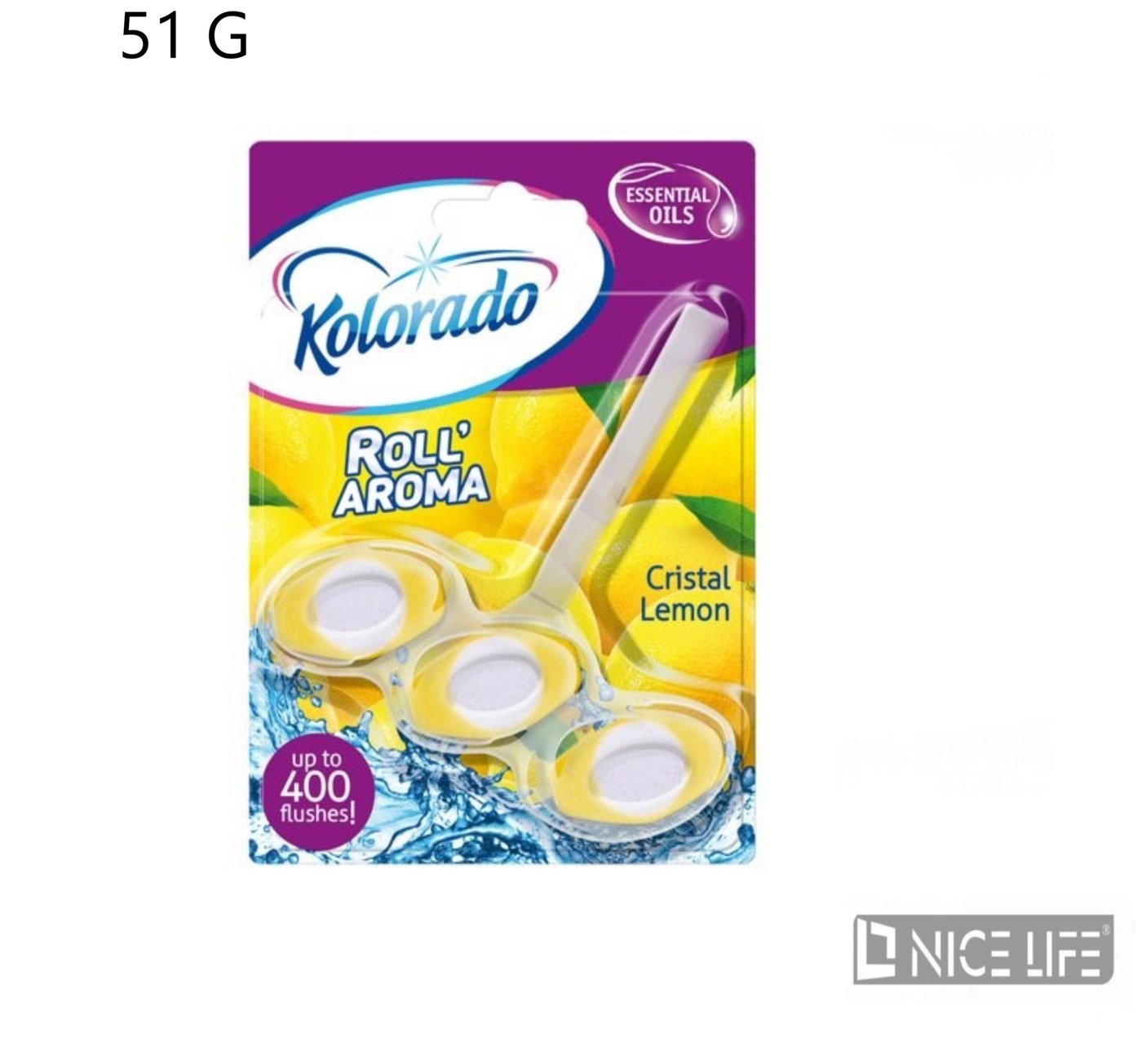 Kolorado Kostka do WC Roll Aroma Cristal Lemon