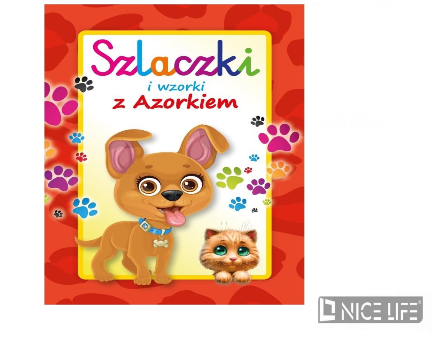 Kolorowanka SZLACZKI I WZORKI Z AZORKIEM