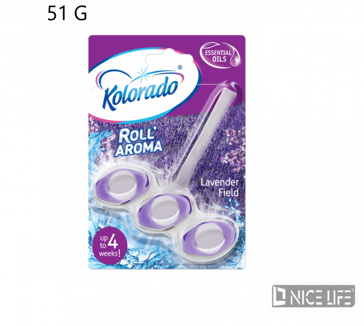 Kolorado Kostka do WC Roll Aroma Lavender Field