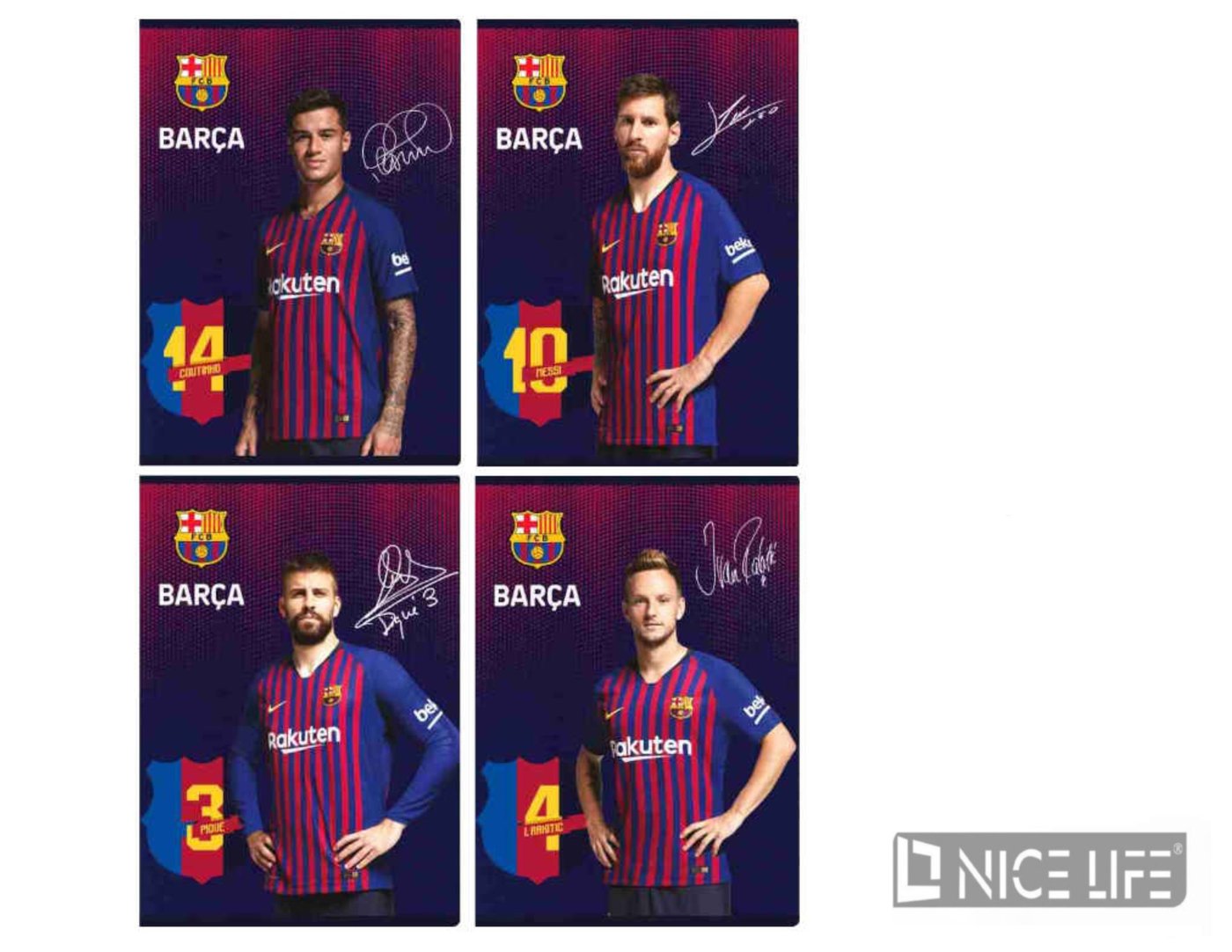 ZESZYT A5/32K. LINIA FC BARCA FAN7