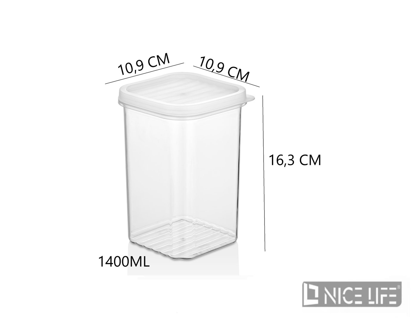 POJEMNIK DO PRZECHOWYWANIA ŻYWNOŚCI 1400ML