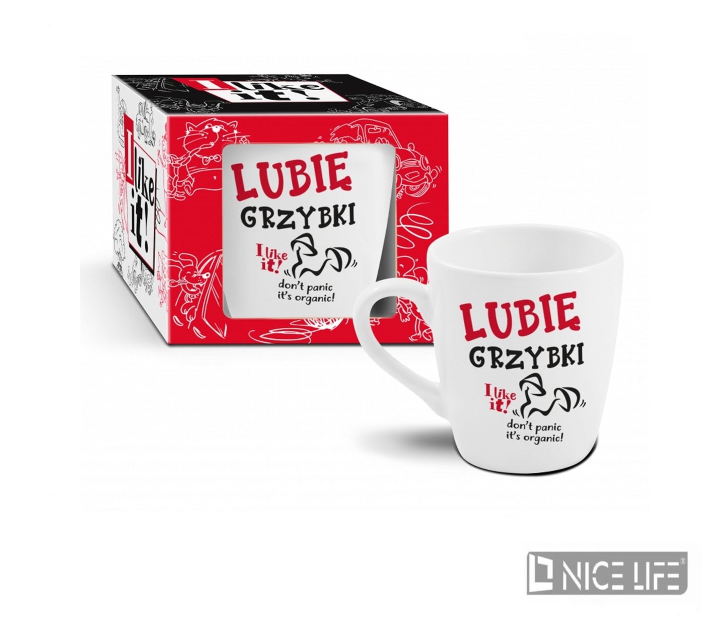 I LIKE IT-Kubek baryłka 300ml