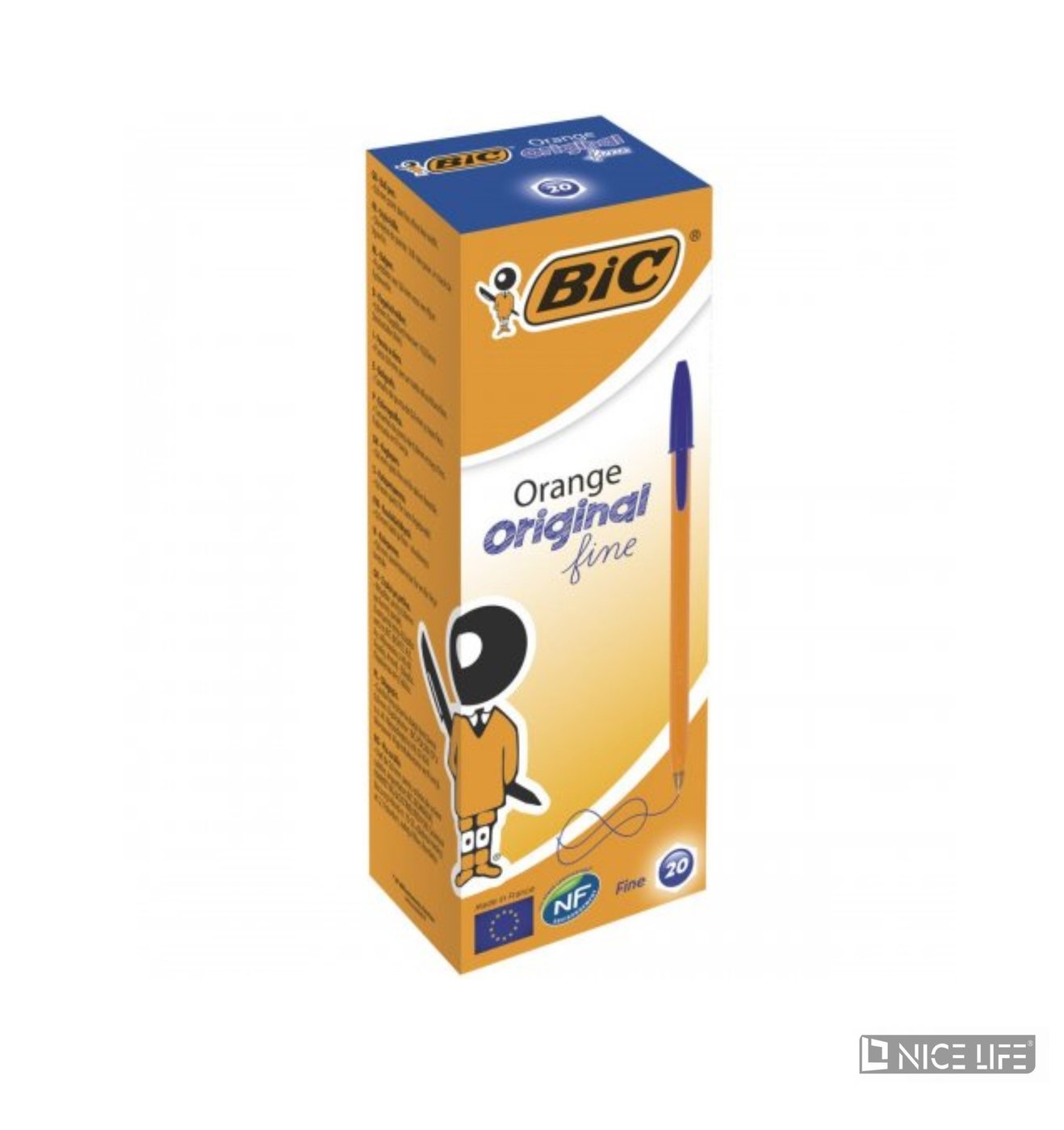 Długopis BIC ORANGE niebieski