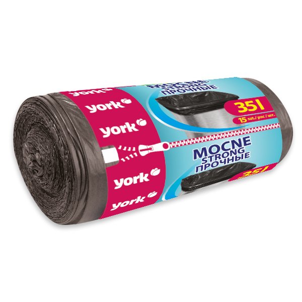 Worki na śmieci MOCNE 35l - 15 szt